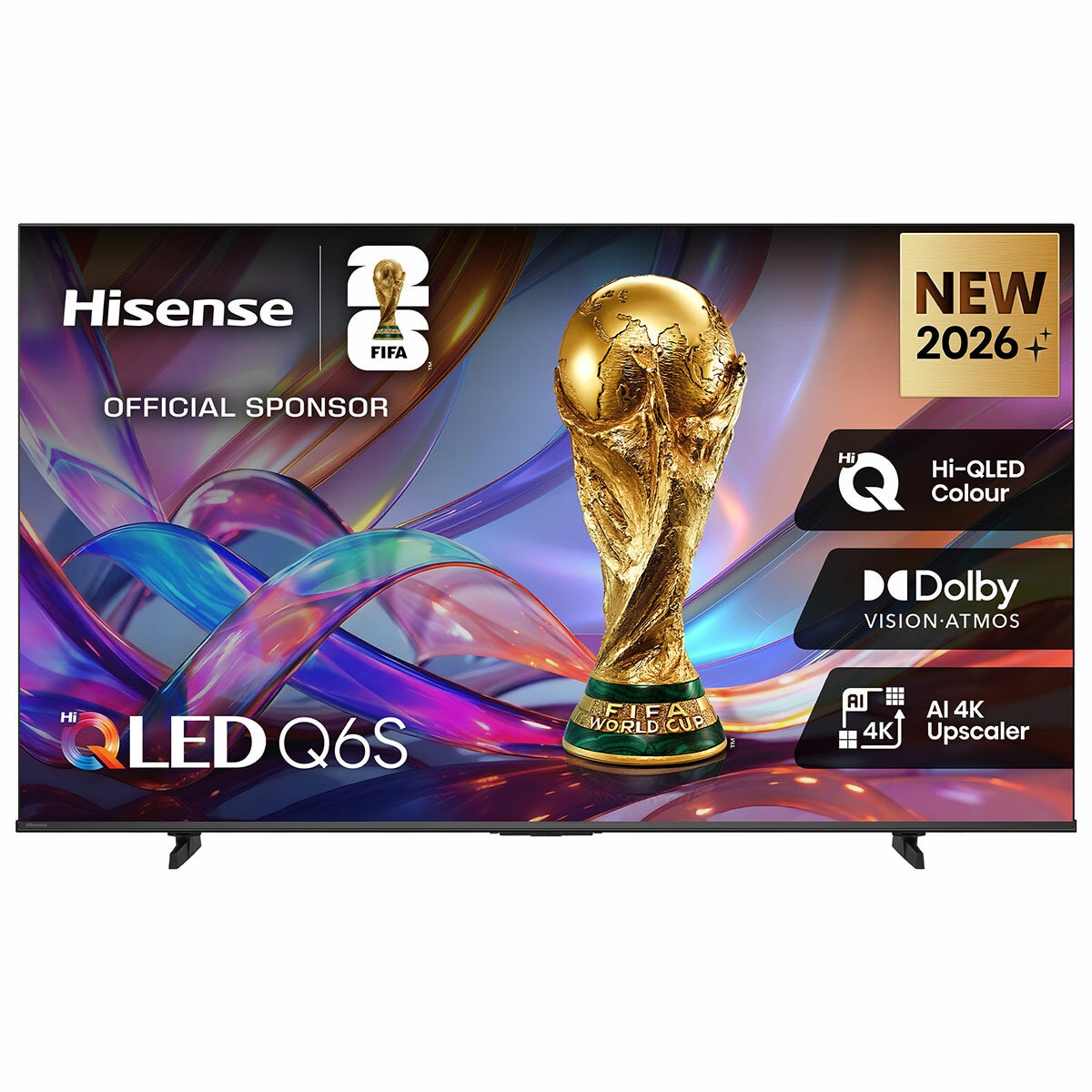 Hisense 55 Inch Q6SAU QLED 4K Smart TV 55Q6SAU