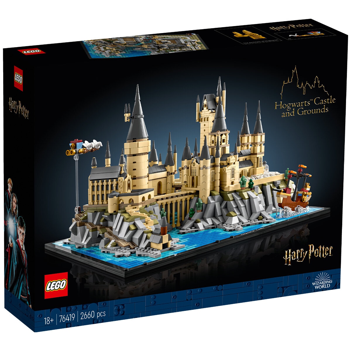 lego harry potter hogwarts castle and groun