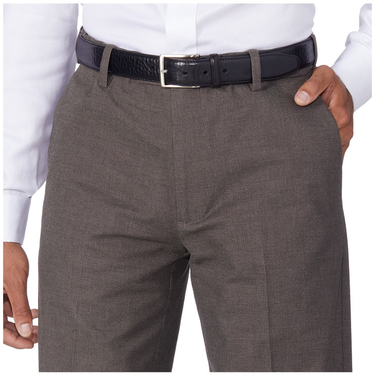 Kirkland Signature Men's Non Iron Pants Brown Costco Australia