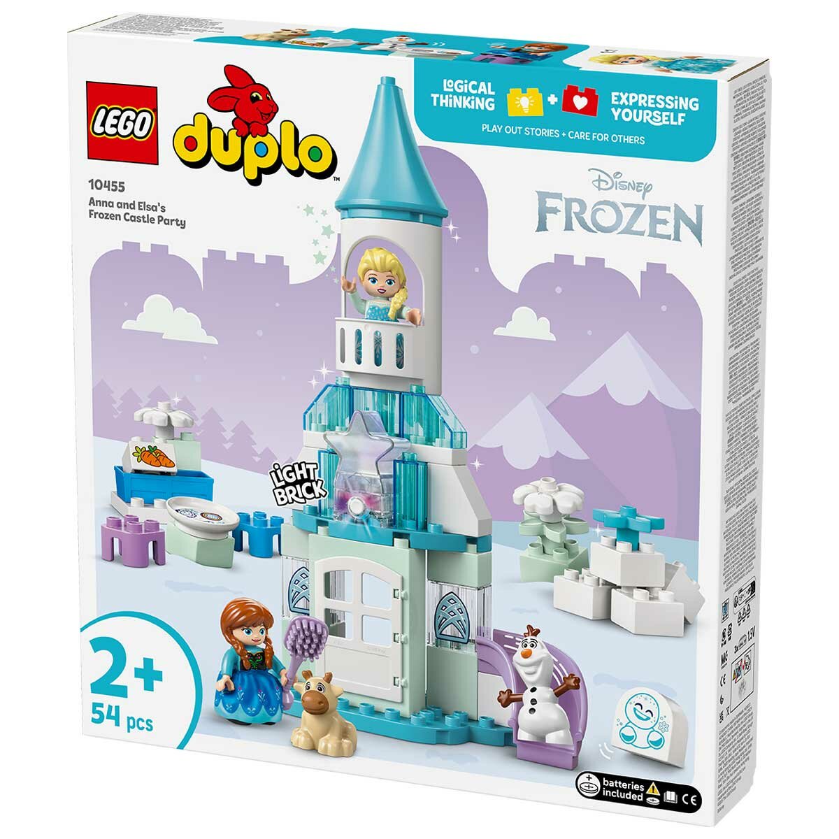 LEGO Anna and Elsa's Frozen Castle Party 10455