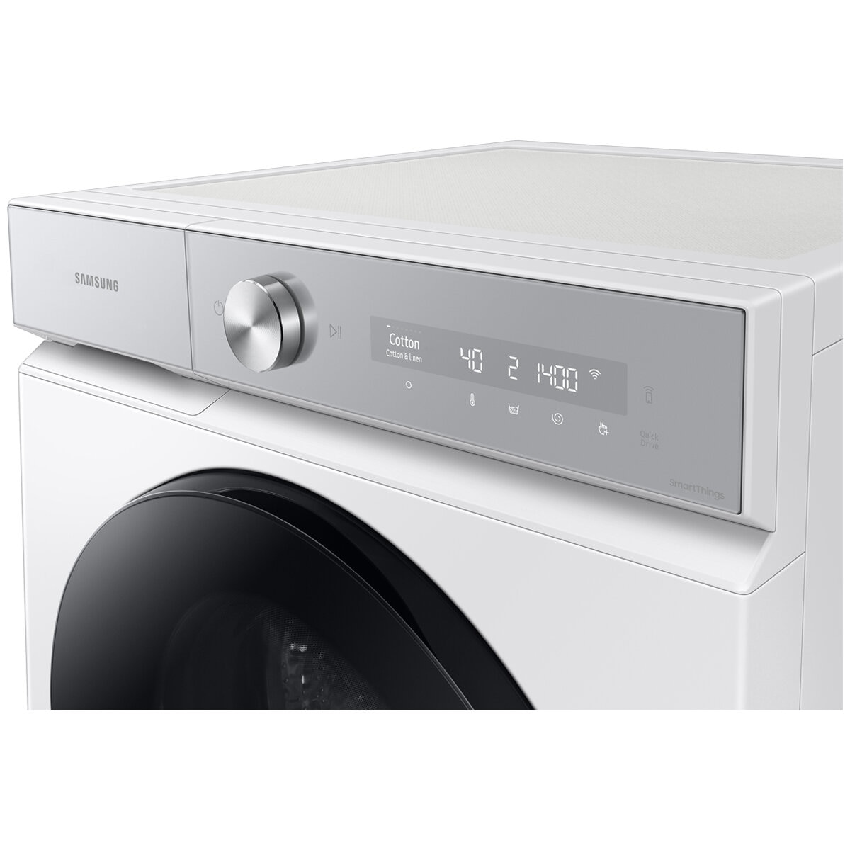 Samsung 12kg Bespoke AI Front Load Washing Machine White WW12BB94ADGHSA