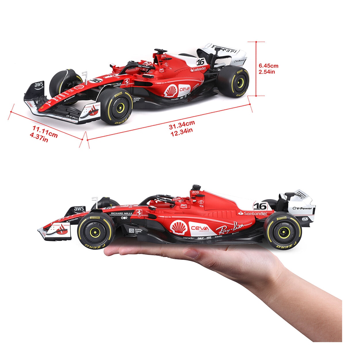 1:18 Ferrari SF-23 2023 Las Vegas Charles Leclerc 1:18 Ferrari SF-23 2023 Las Vegas Charles Leclerc