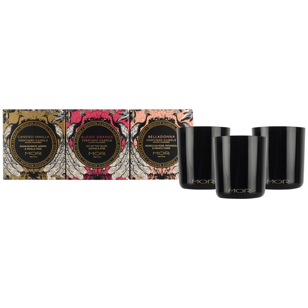 MOR Deluxe Soy Candles Trio Emporium Classics Costco Au...