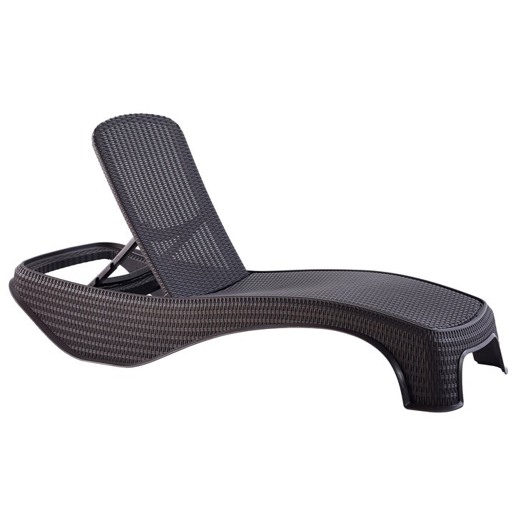 Keter Atlantic Sun Lounger Graphite Set 2 Piece Keter Atlantic Sun Lounger Graphite Set 2 Piece