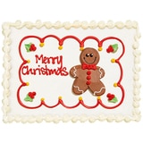 Christmas Gingerbread Cake