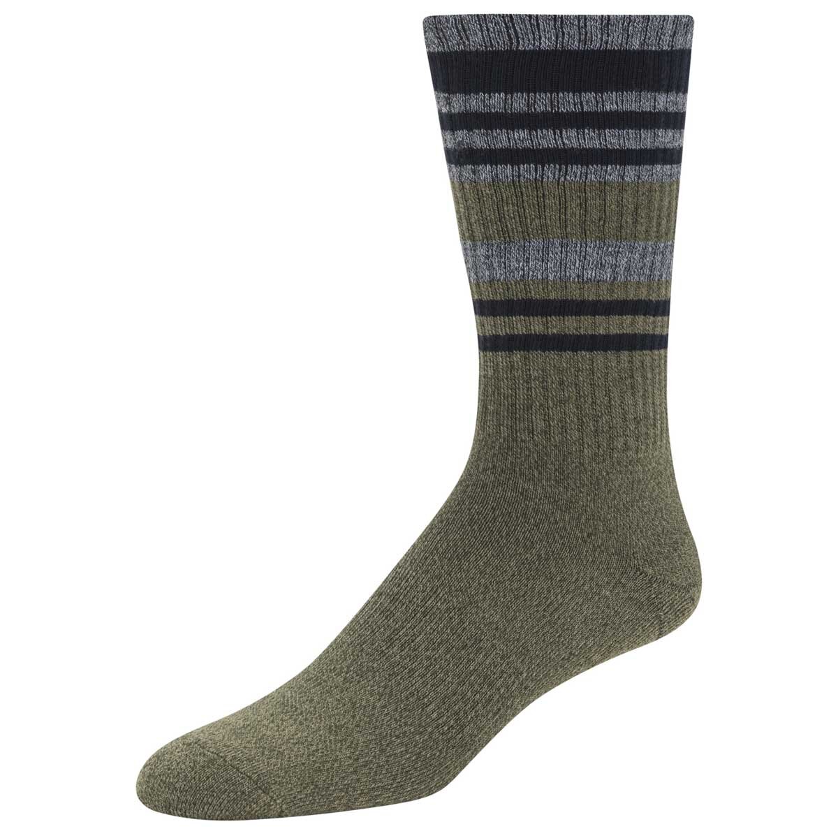 Weatherproof Men's Cool Max Socks Blue And Brown