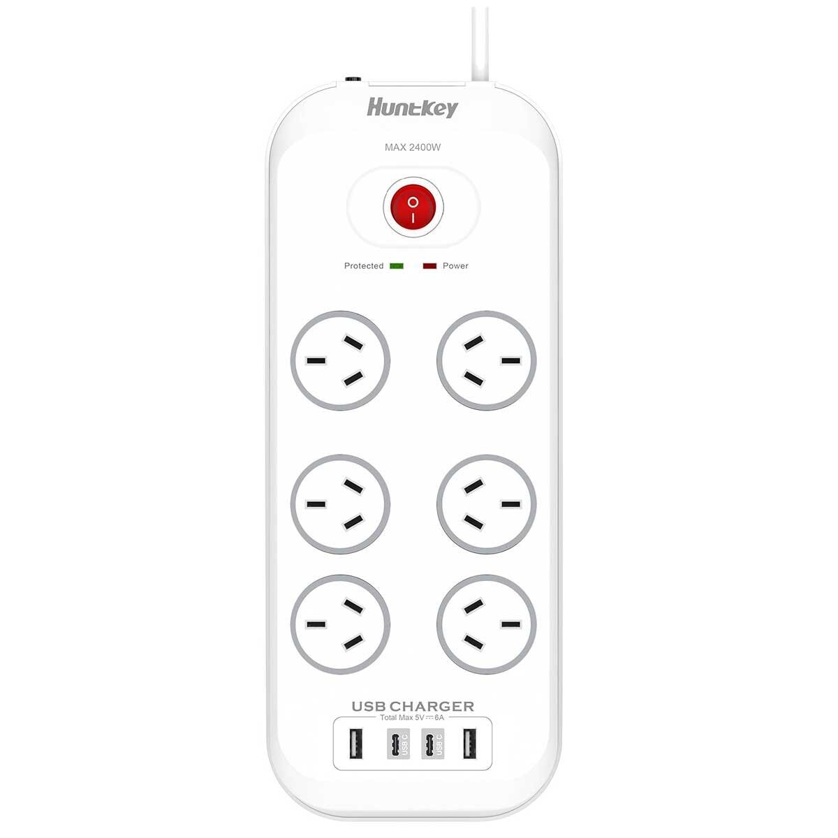 Huntkey Powerboard 6 Way SAC607C
