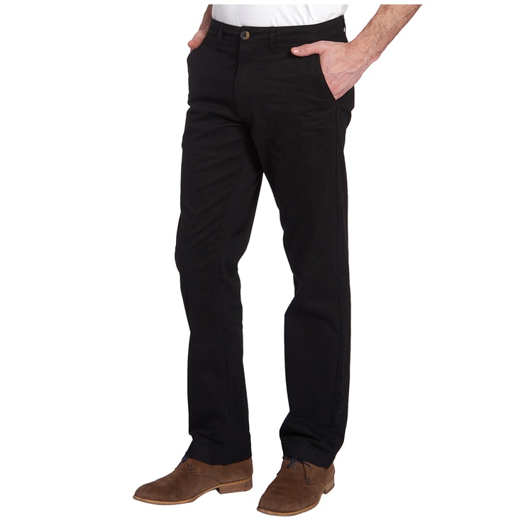 Jachs Men's Stretch Pants Black Costco Australia