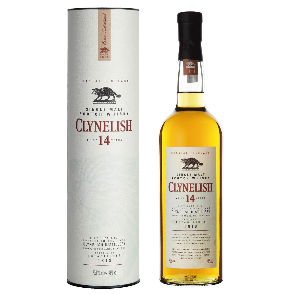 Clynelish 14 Year Old Single Malt Scotch Whisky 700ml
