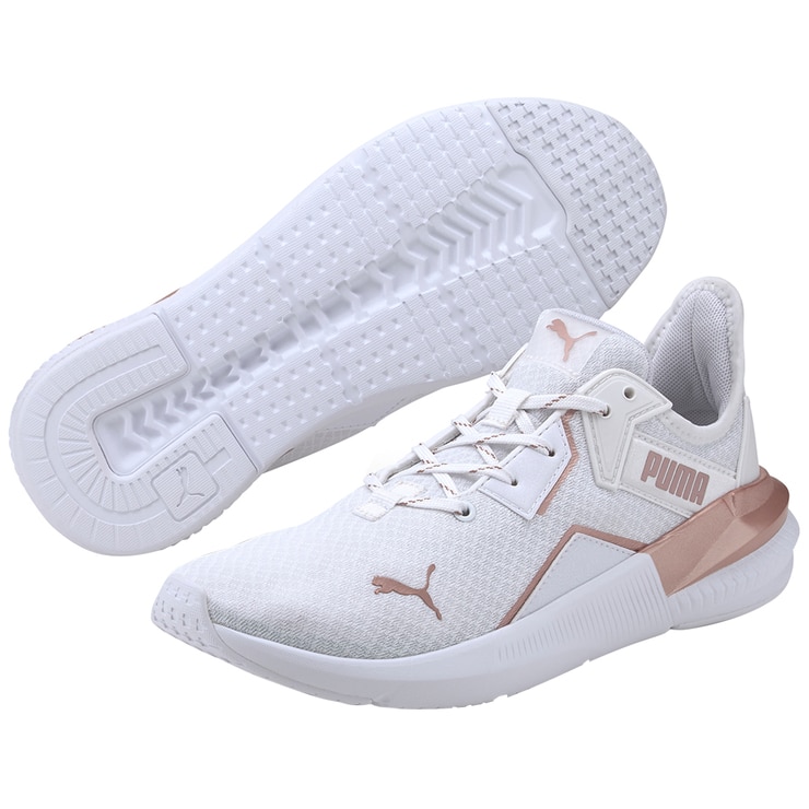 womens gold puma shoes