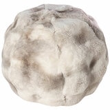 Mon Chateau Round Faux Fur Pillow 30cm