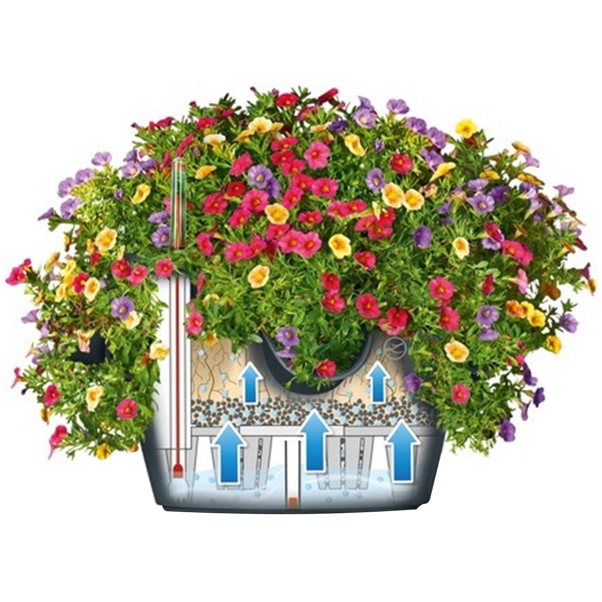 CASCADA PLANTER - Slate