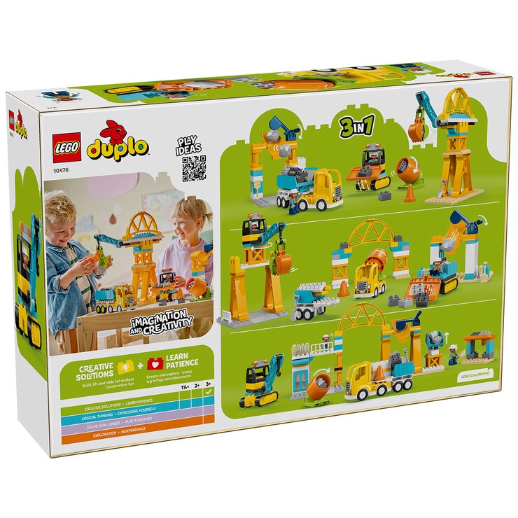 LEGO DUPLO 3 In 1 Construction Site And Vehicles 10476