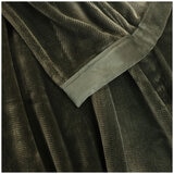Kirkland Signature Plush Blanket King Thyme