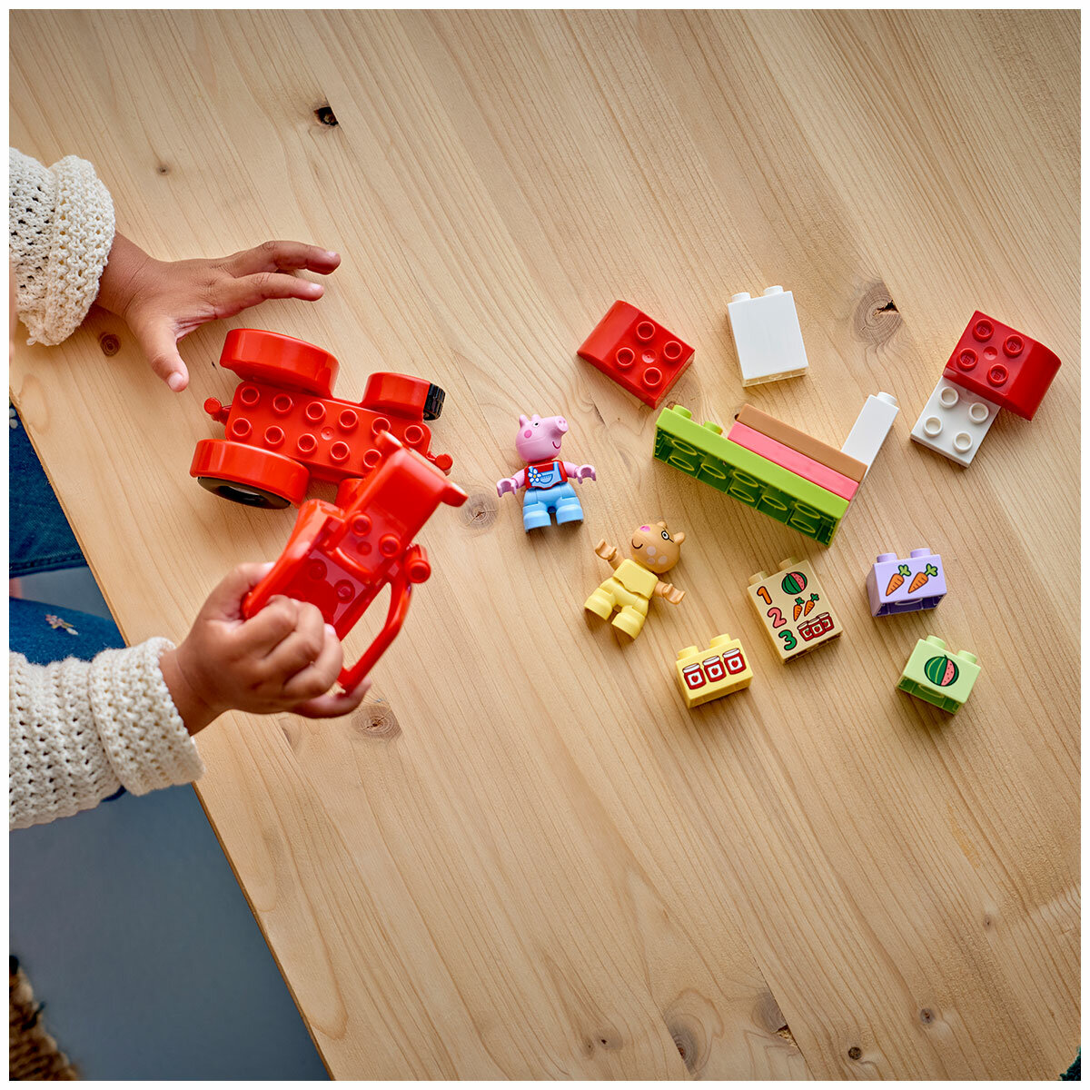 LEGO DUPLO Peppa Pig Tractor and Market 10468