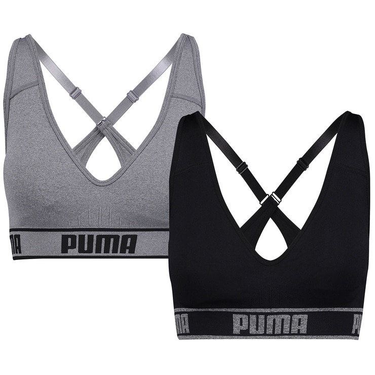 puma sports bra costco size chart
