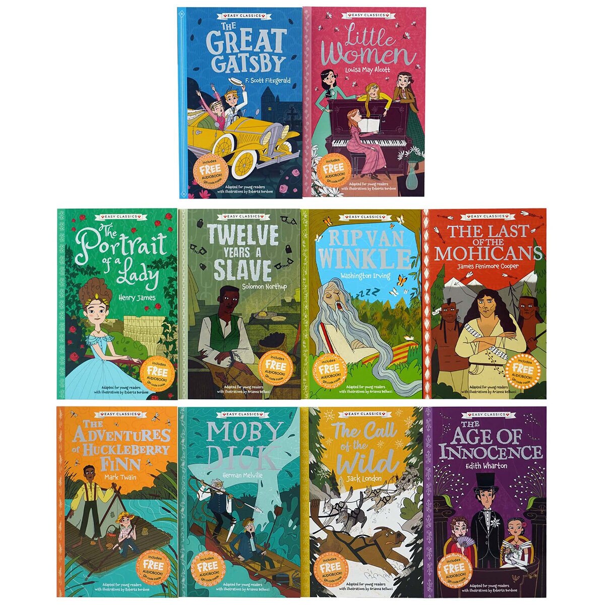 The American Classics Children's Collection: 10 Book Box Set