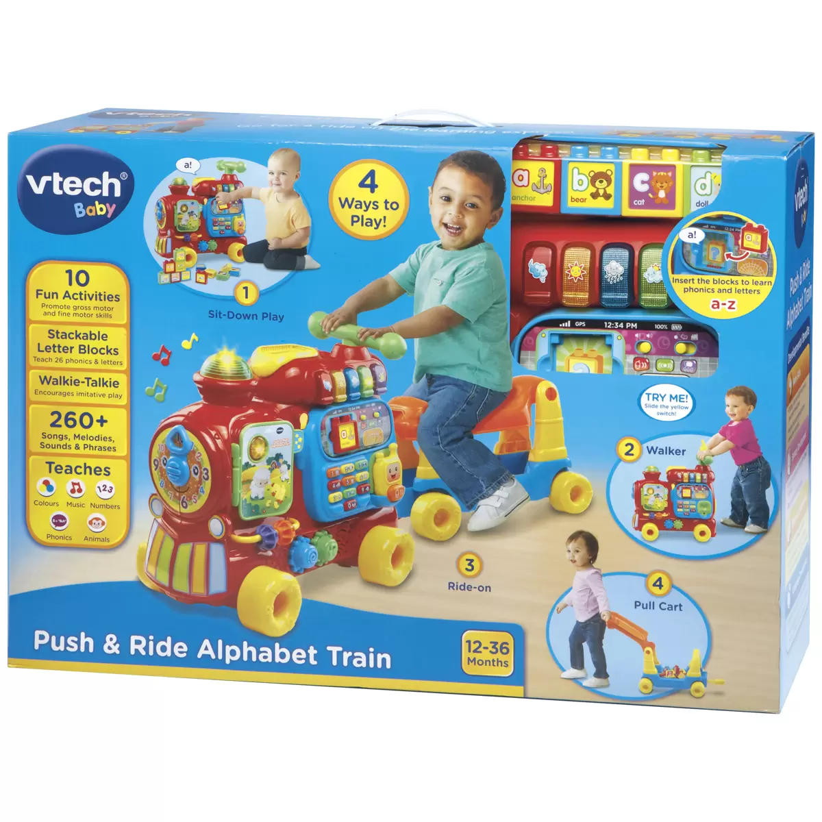 Vtech Push and Ride Alphabet Train 