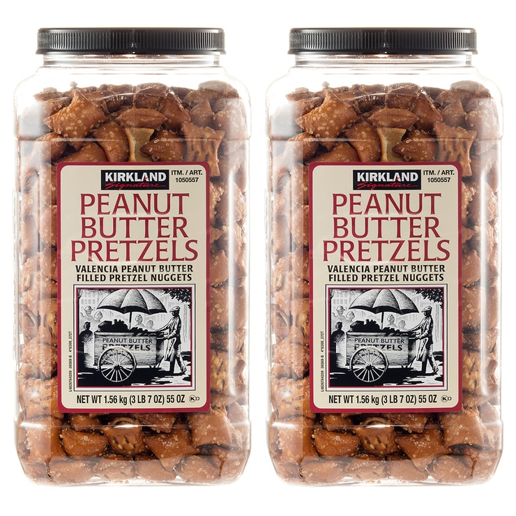 Kirkland Signature Peanut Butter Pretzels 2 x 1.56kg Costco Australia