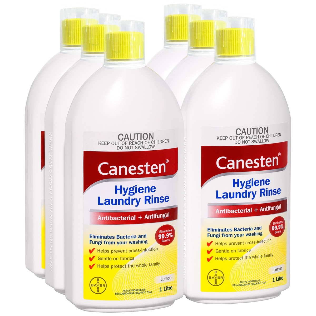Canesten Hygiene Laundry Rinse 6 x 1L Costco Australia