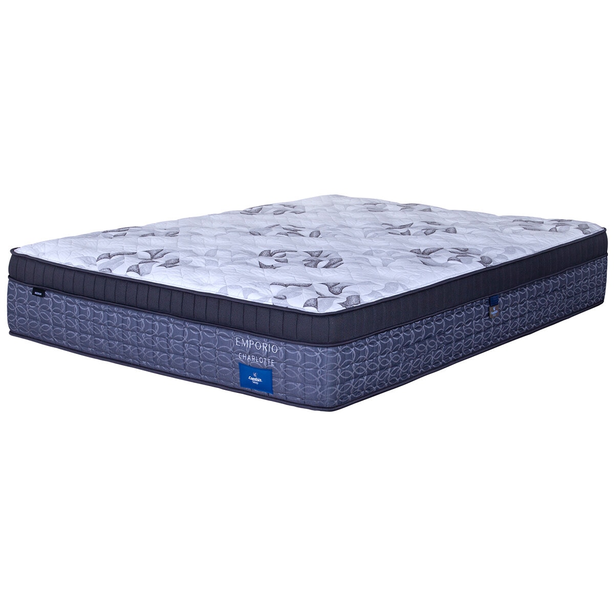 Comfort Sleep Emporio Charlotte Queen Mattress With Luna Floating Base