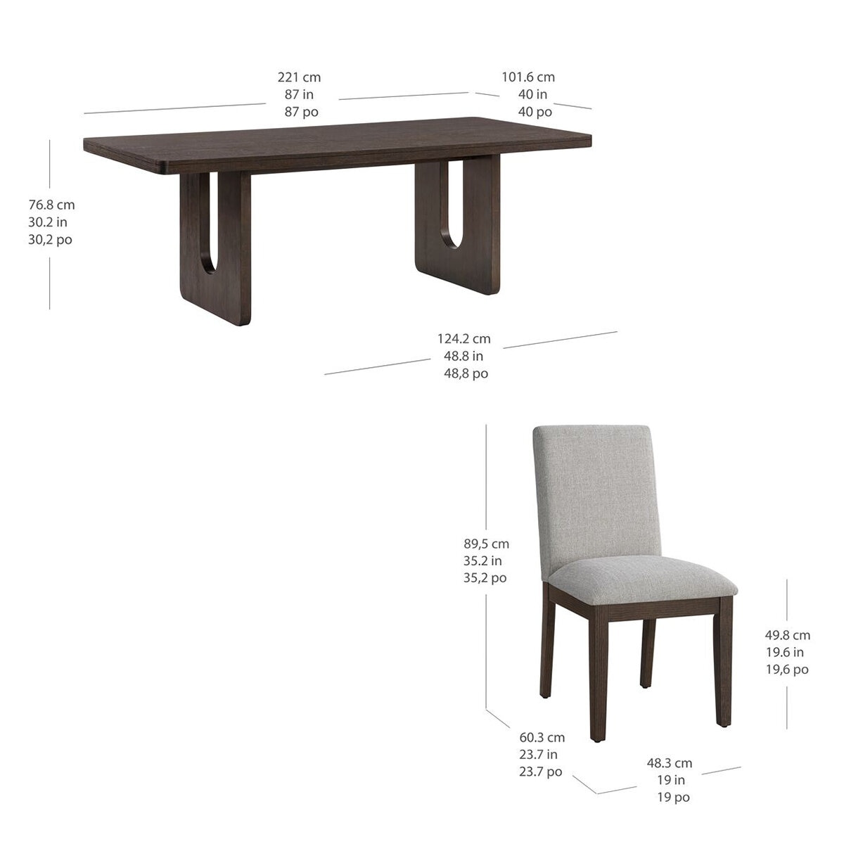Henredon 7 Piece Dining Set