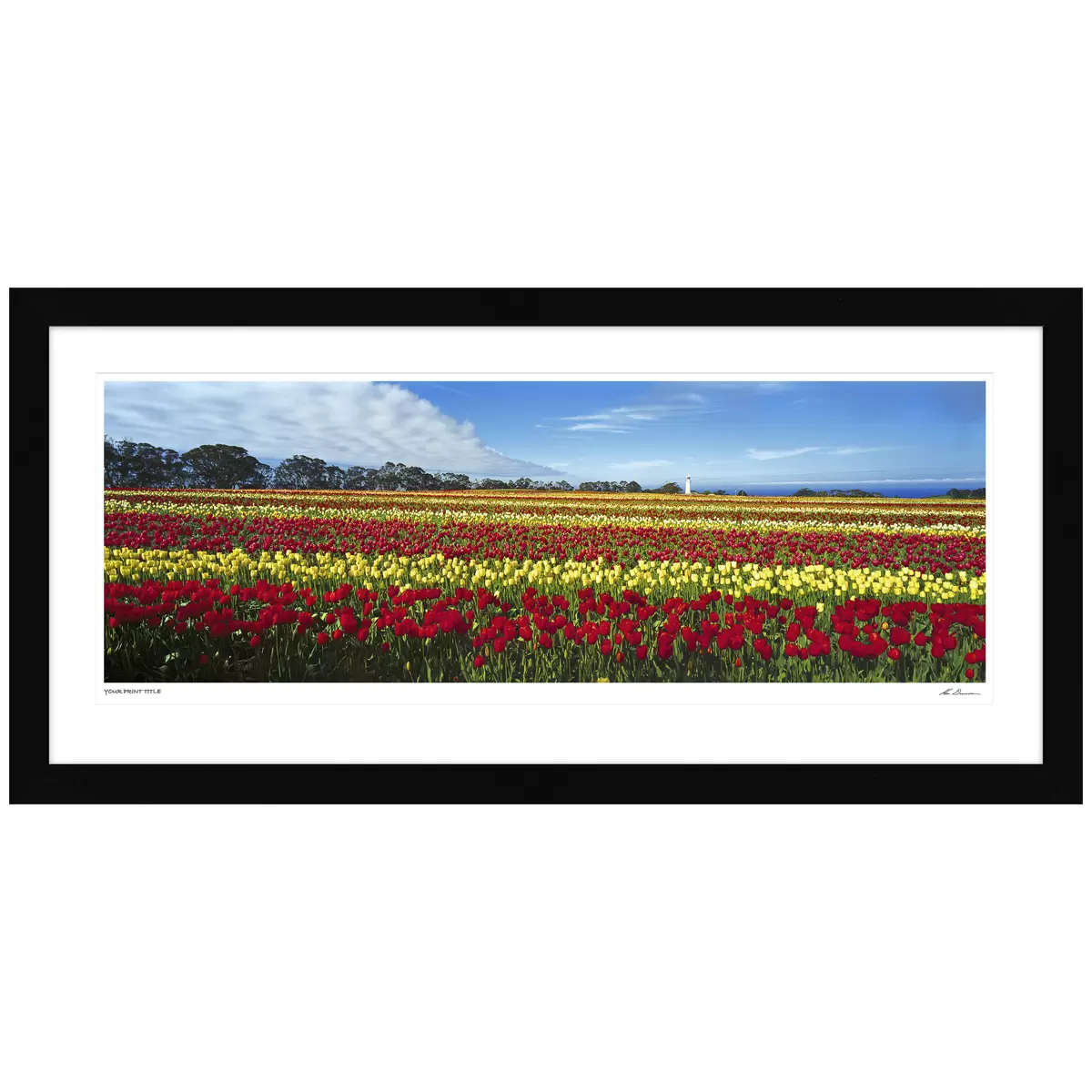 Ken Duncan Nature's Palette TAS Black Framed Print 161 x 77.3 cm