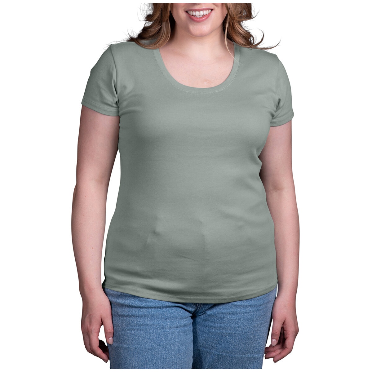 Kirkland Signature Women's Scoop Neck Tee
