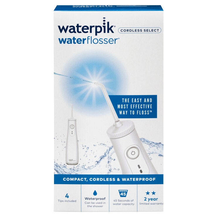 Waterpik Cordless Select Water Flosser White WF-10A010 Waterpik Cordless Select Water Flosser White WF-10A010