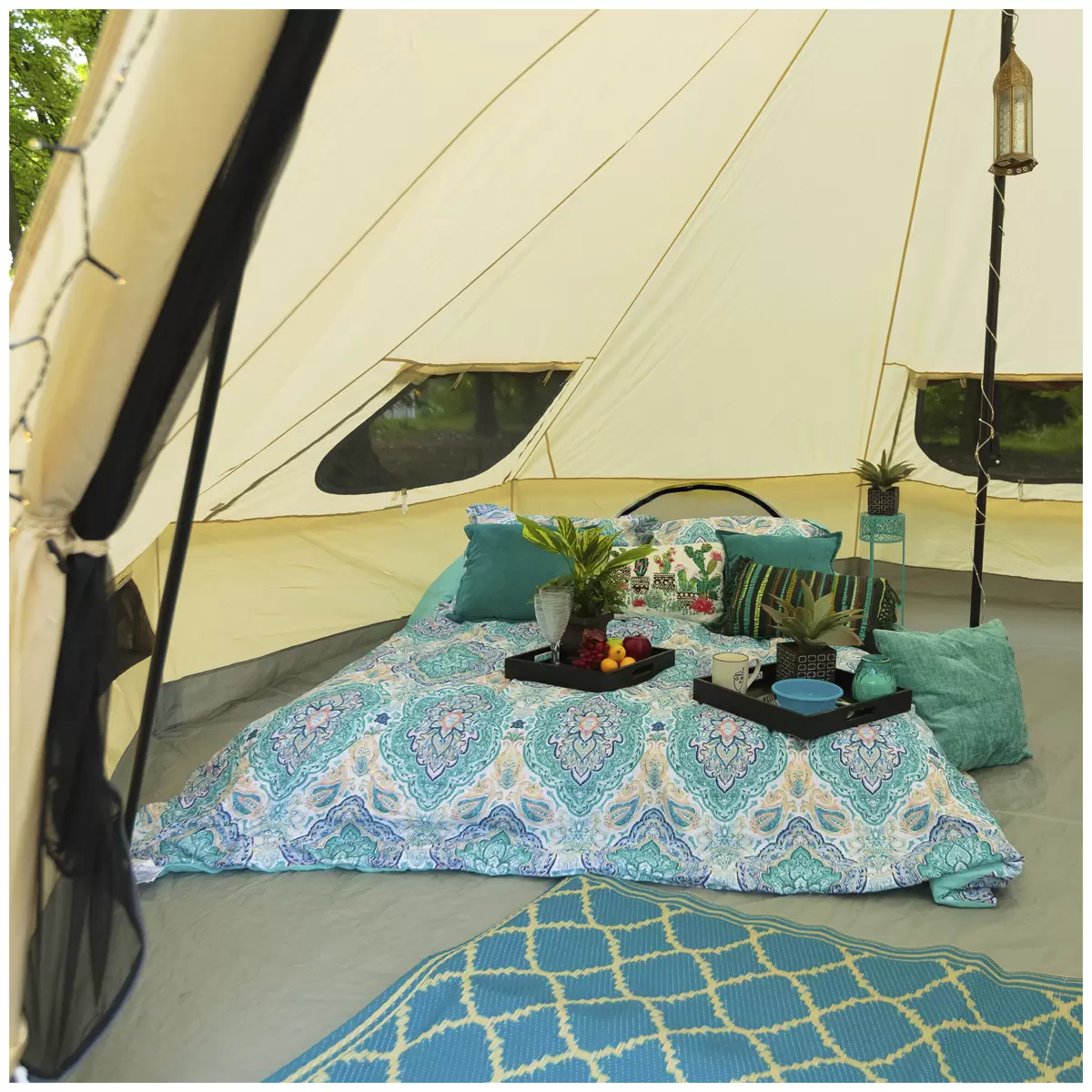 Timber Ridge 6 Person Yurt Glamping Tent