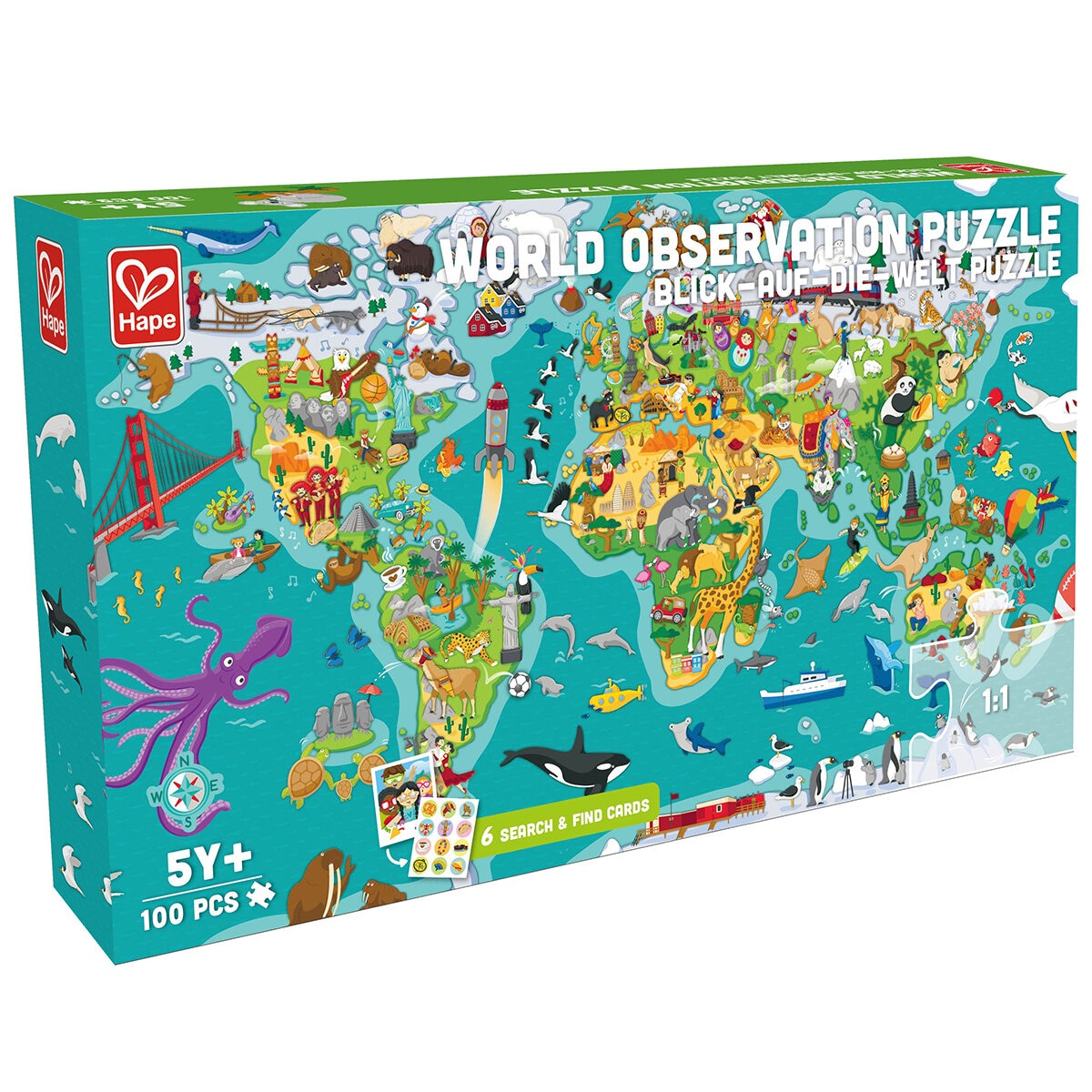 Hape World Observation Puzzle