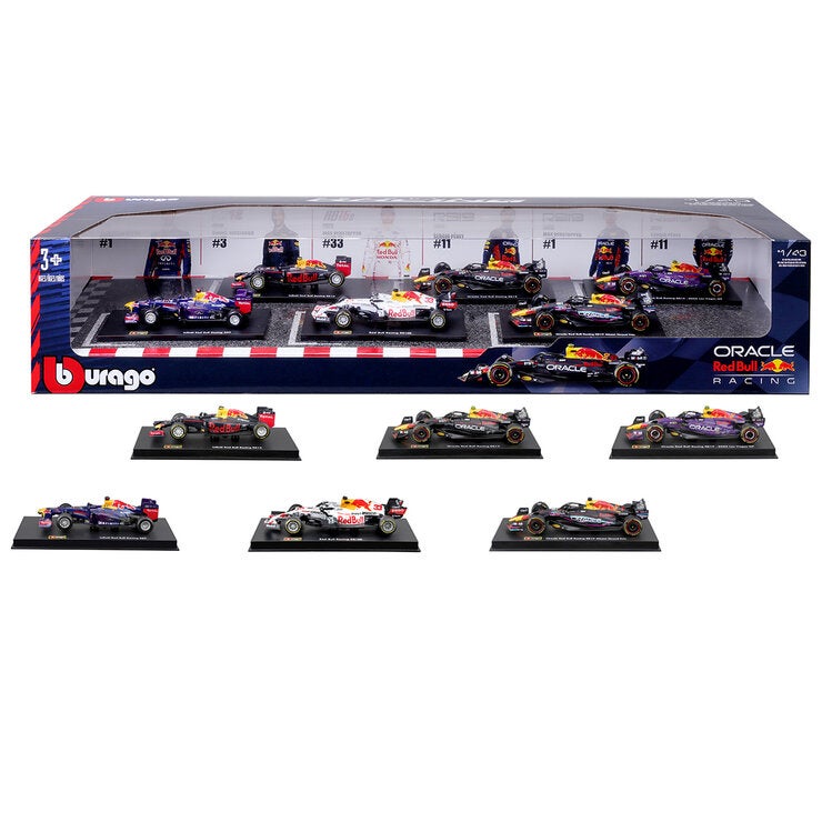 Maisto 1:43 Formula Racing Die Cast 6 Pack Red Bull Maisto 1:43 Formula Racing Die Cast 6 Pack Red Bull