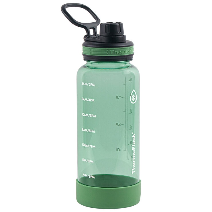Thermoflask Motivational Drink Bottle 946ml 2 Pack Pink And Green Thermoflask Motivational Drink Bottle 946ml 2 Pack Pink And Green