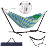 Vivere 9' Cotton Hammock Bundle - Oasis