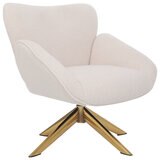 142273 ONEX Sasa Boucle Upholstered Armchair (Set of 2）