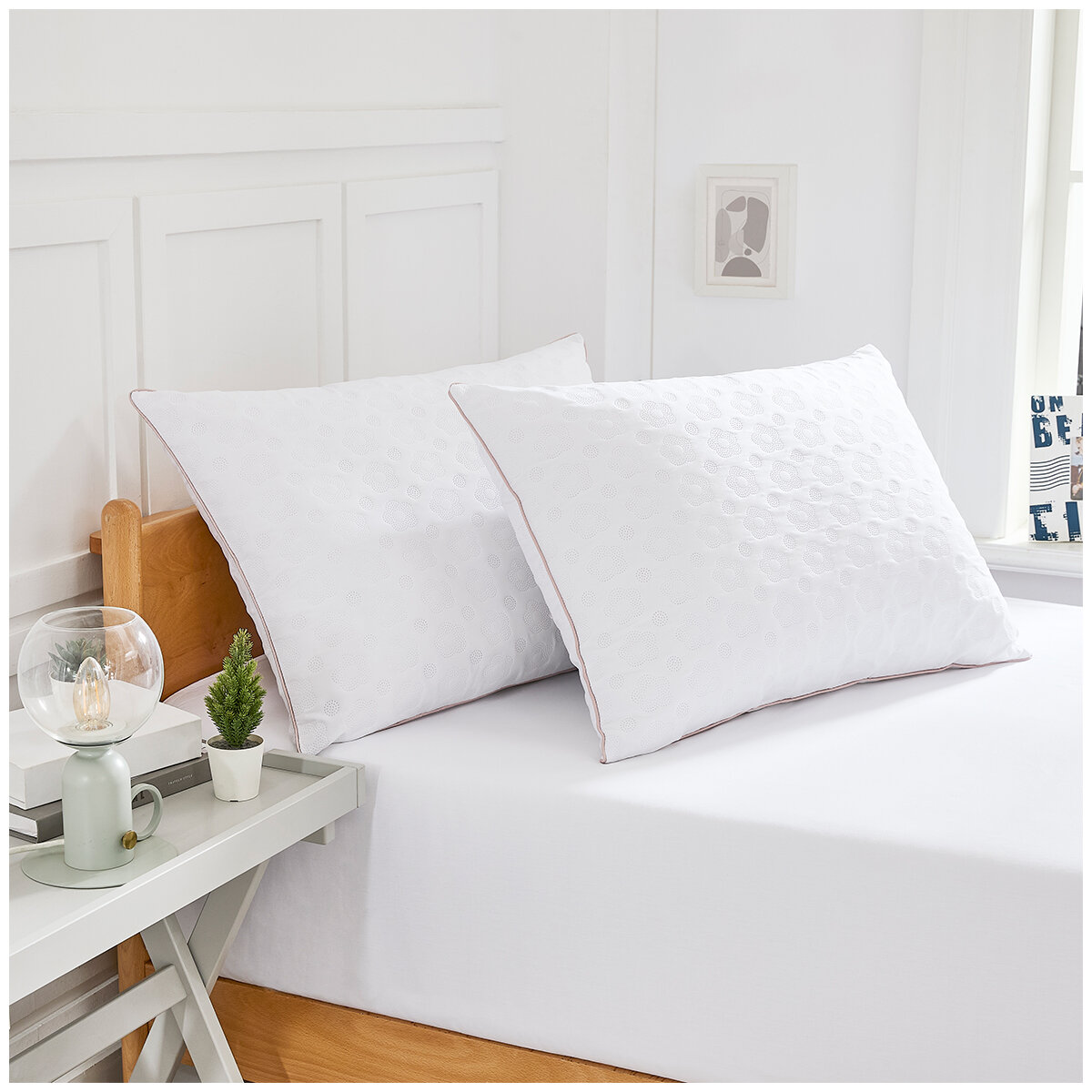 My Kinda Pinsonic Quilted Pillow 2pk