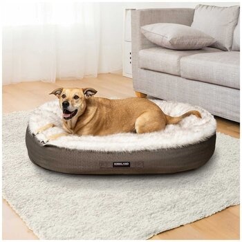 Kirkland Signature Oval Cuddler Pet Bed