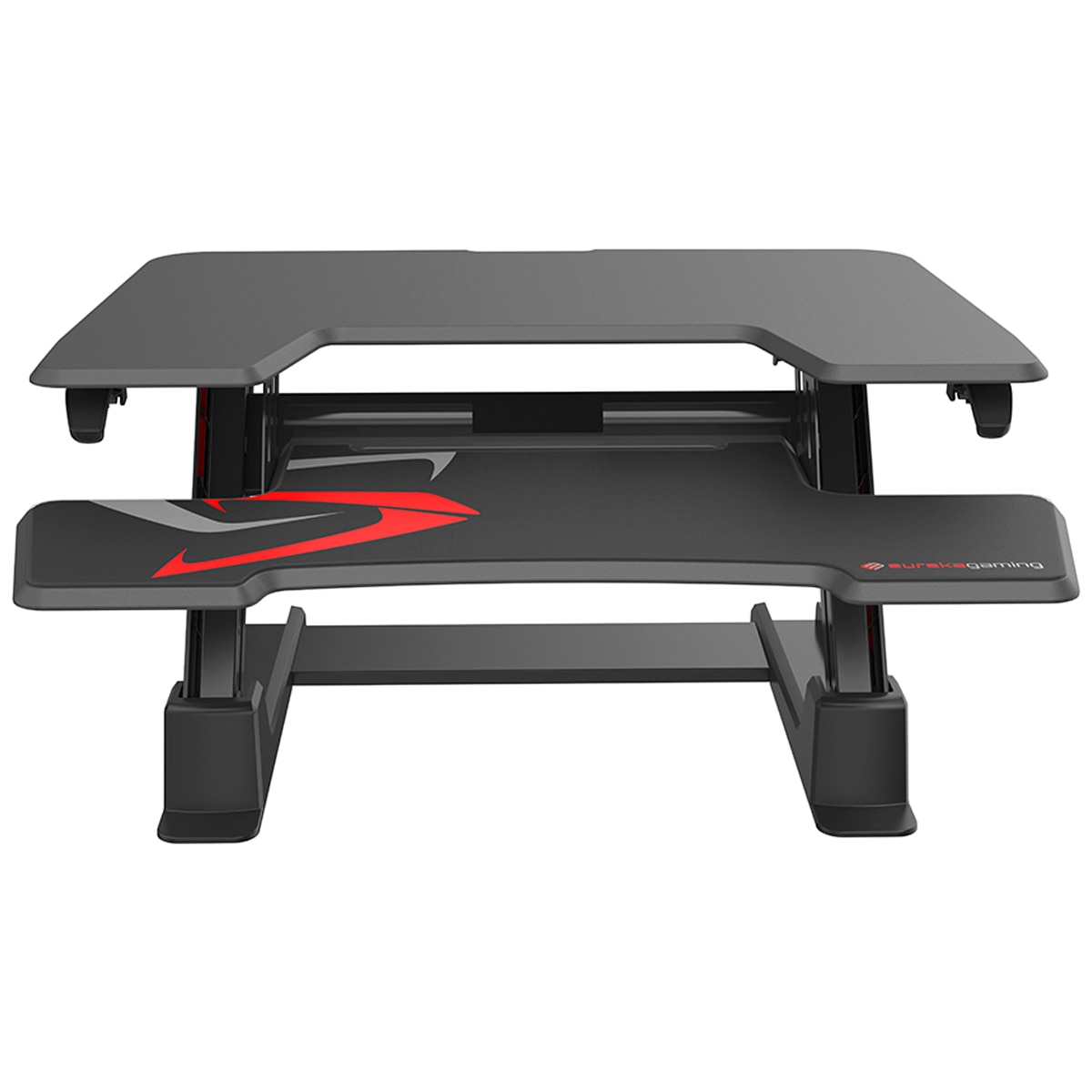 Eureka Ergonomic Height Adjustable Sit Stand Desk 36 Inch - Black