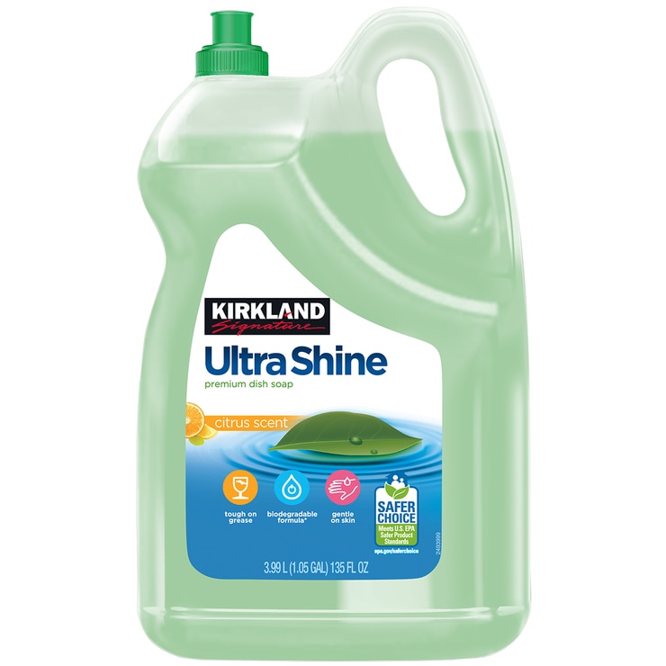 Kirkland Signature Ultra Shine Dishwashing Liquid 3.99L Costco Australia