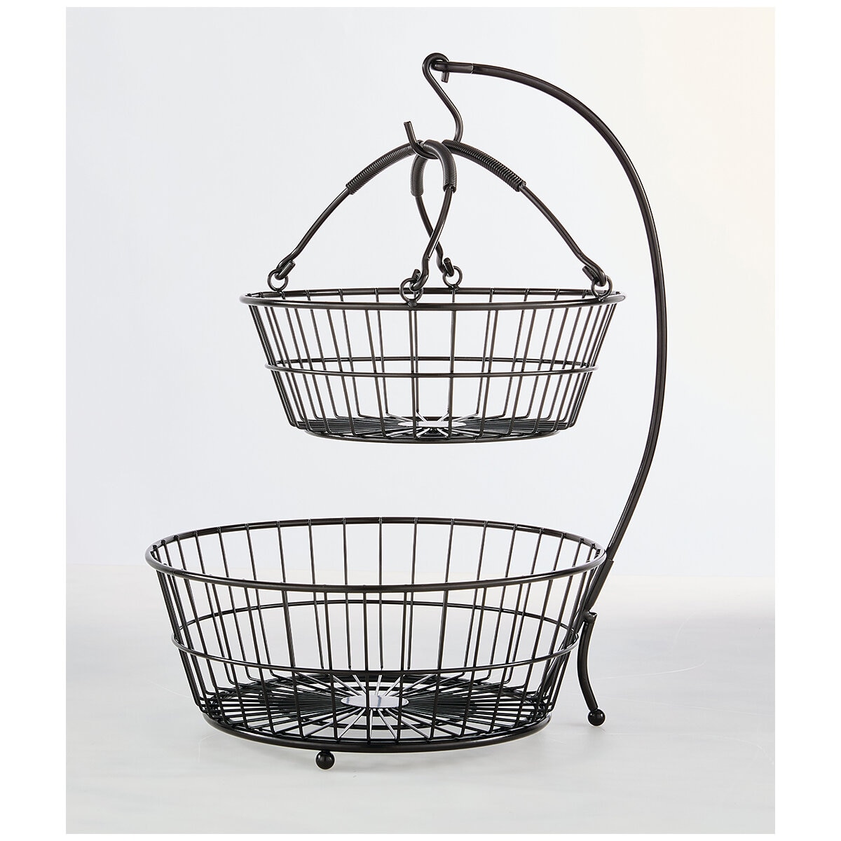 Gourmet Basics Mikasa Tully Basket 2 Tier