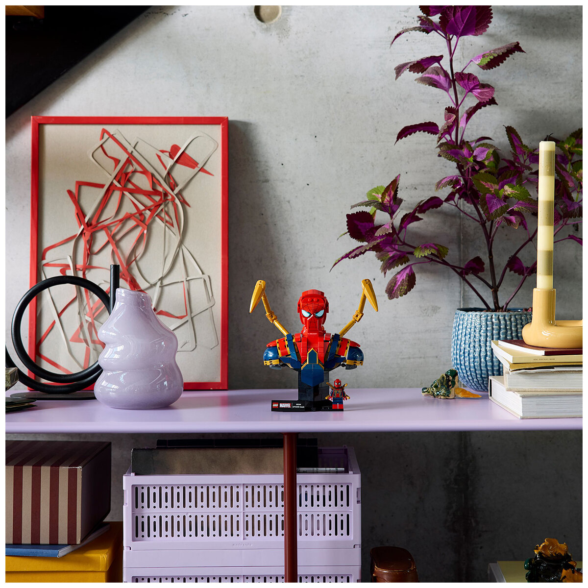 LEGO Marvel Iron Spider-Man Bust 76326