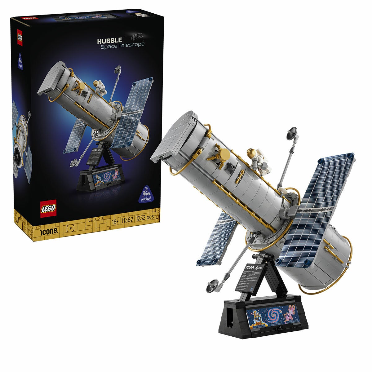 LEGO Icons Hubble Space Telescope 11382