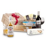 Interhampers Bourbon and Red Crate Hamper Interhampers Bourbon and Red Crate Hamper