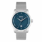 BOSS Principle Stainless Steel Galvanic Blue Dial Men's Watch 1514115 BOSS Principle Stainless Steel Galvanic Blue Dial Men's Watch 1514115