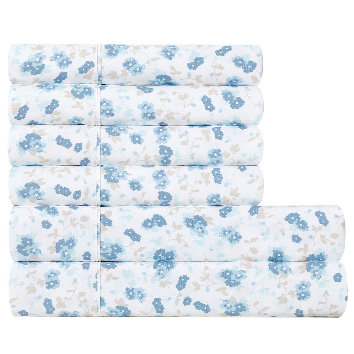 South Point Home Fashion Poly Flannel Sheet Set 6pc King