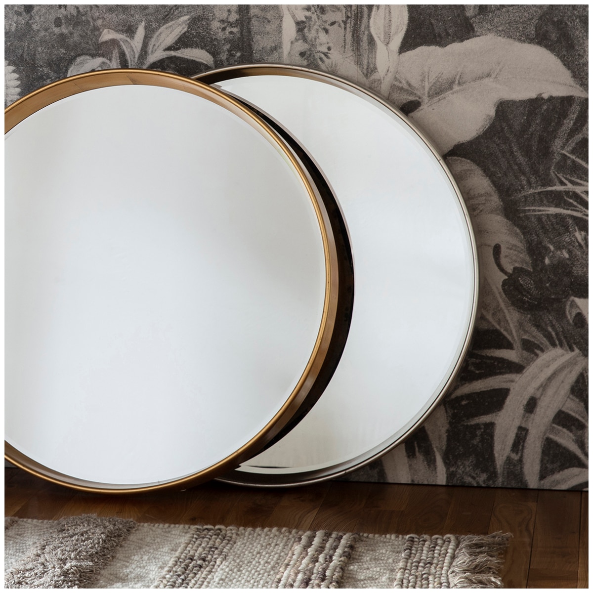 Hudson Living Harvey Round Mirror 950 x 950 mm