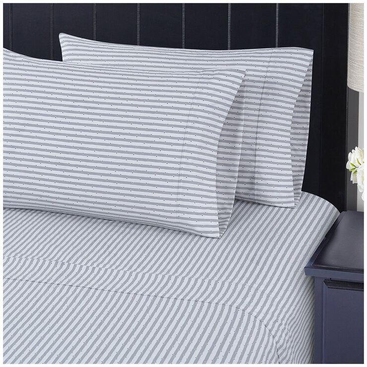South Point Home Fashions Microfiber 4 Piece Sheet Set King Single
