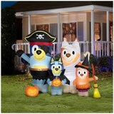 Inflatable Halloween Bluey Family Inflatable Halloween Bluey Family