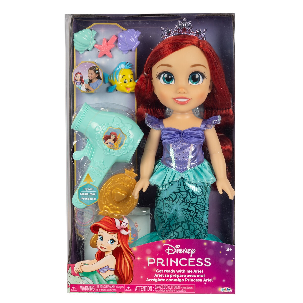 Disney Large Doll with Hair Play Set 6 Princesses Assortment Disney Large Doll with Hair Play Set 6 Princesses Assortment