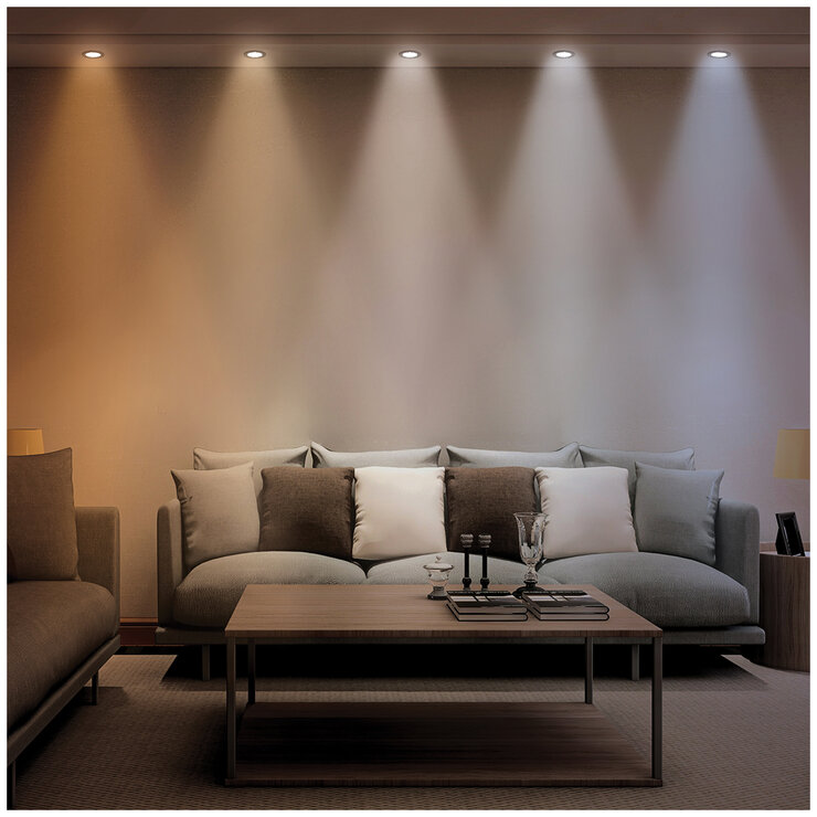 Mirabella 9W LED Downlights 10 Pack 5CCT Dimmable I006247